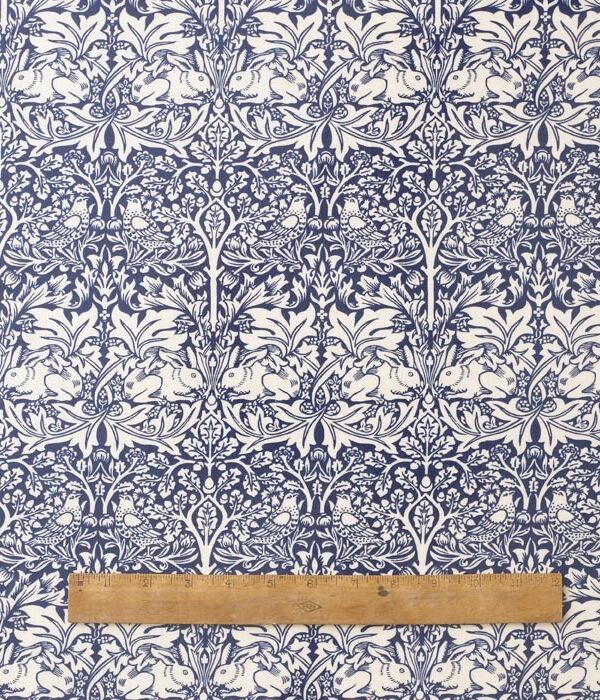 William Morris Brother Rabbit Cotton Floral Fabric By Half Metre