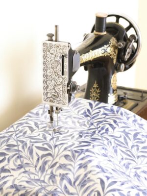 William Morris Willow Bough Blue Heavy Weight Fabric By The Half Metre