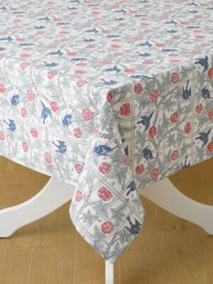 William Morris Trellis 132 x 178cm Cotton Floral Tablecloth