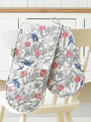 William Morris Trellis Floral Ovenglove