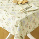 William Morris Lily 132 cm x 178cm (52" x 70" ) Floral Cotton Tablecloth.