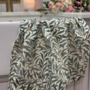 William Morris Willow Bough Green Cotton Floral Tea Towel