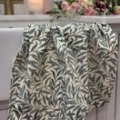 William Morris Willow Bough Green Cotton Floral Tea Towel
