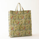 Licensed William Morris Golden Lily Large Pvc Coated Tote Shopping Bag
