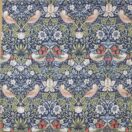 William Morris Blue Strawberry Thief Pack Of 4 Cotton Floral Napkins