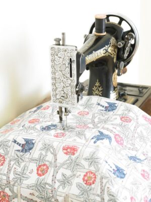 William Morris Trellis Cotton Floral Fabric By the Half Metre