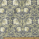 William Morris Pimpernel Cream Pvc/ Oilcloth Floral Tablecloth Fabric By The Half Metre