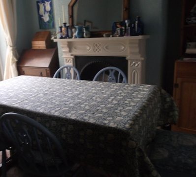 customers tablecloth