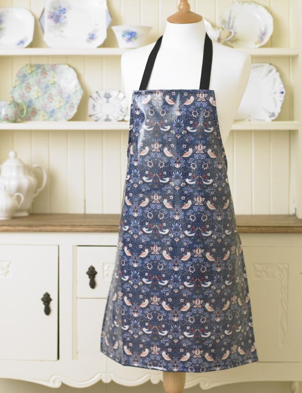 strawberry thief apron