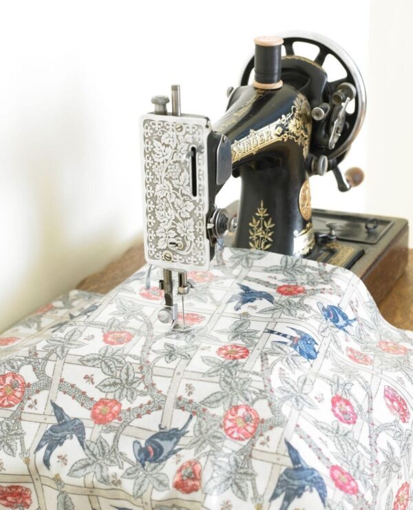 William Morris Trellis Pvc Tablecloth Fabric By The Half Metre