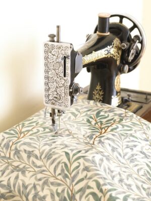 William Morris Willow Bough Green Cotton Fabric By The Half Metre