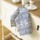 William Morris Brother Rabbit Cotton Floral Tea Towel