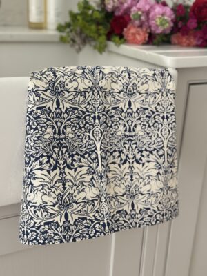 William Morris Brother Rabbit Cotton Floral Tea Towel