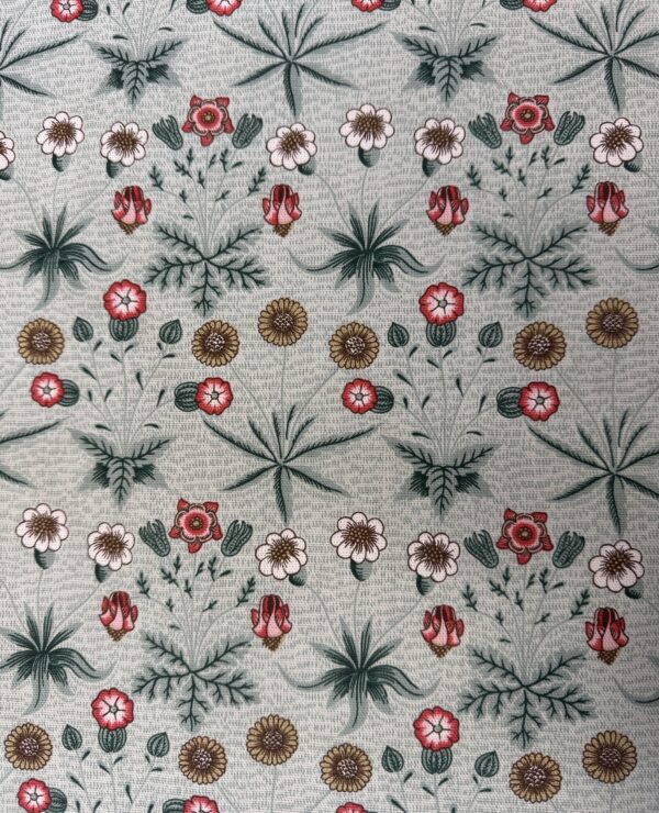 William Morris Daisy Heavy Weight 100% Floral Cotton Fabric By The Half Metre