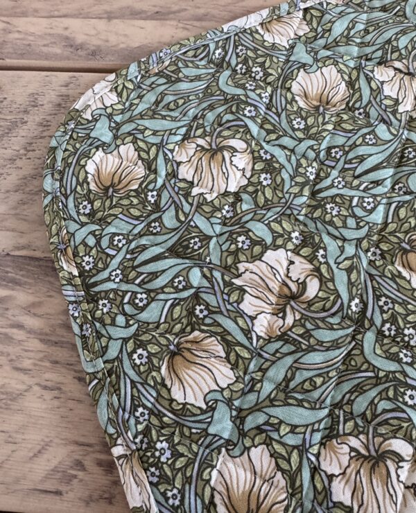 William Morris Pimpernel Green Single Placemat Pack