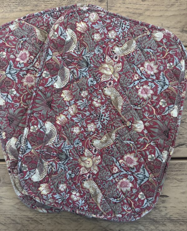 William Morris Red Strawberry Thief Two Placemat Pack