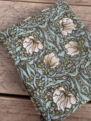 Fabric Remnant 152 x 90cm William Morris Pimpernel Green Cotton Fabric