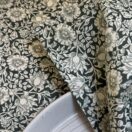 Wiliam Morris Mallow Wine Forest Green Pack of 4 Floral Cotton Napkins