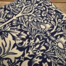 William Morris Brother Rabbit blue heavyweight cotton fabric piece 96 x 73cm