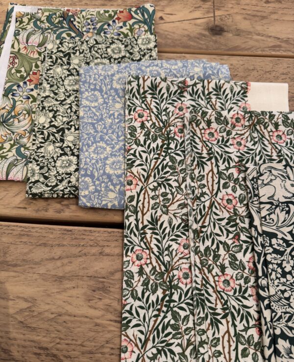 William Morris fabric bundle- cotton fabric, perfect for quilting and crafts bundle CF2