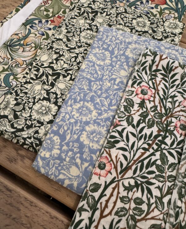 William Morris fabric bundle- cotton fabric, perfect for quilting and crafts bundle CF2