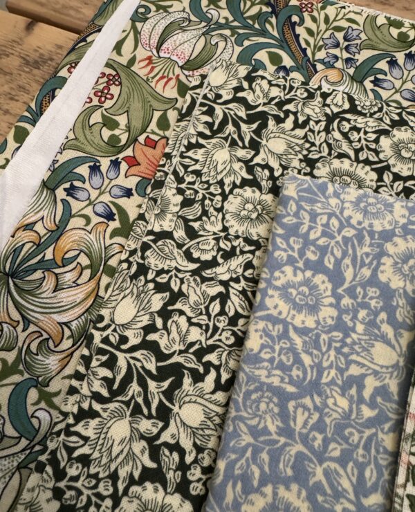 William Morris fabric bundle- cotton fabric, perfect for quilting and crafts bundle CF2