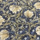 Licensed William Morris Pimpernel Cream Quilted Fabric by the half metre