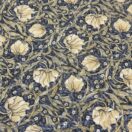 Licensed William Morris Pimpernel Cream Quilted Fabric by the half metre