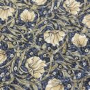 Licensed William Morris Pimpernel Cream Quilted Fabric by the half metre