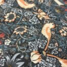 Licensed William Morris Small Strawberry Thief Quilted Fabric by the half metre