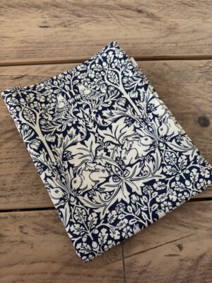 Fabric Remnant 149 x 45cm wide William Morris Brother Rabbit Blue Cotton Floral Fabric
