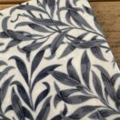 Willow Bough Blue Pvc/ Oilcloth Floral Fabric 141 x 71cm Fabric Remnant