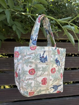 William Morris Trellis Small Cotton Tote Bag