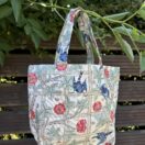 William Morris Trellis Small Cotton Tote Bag