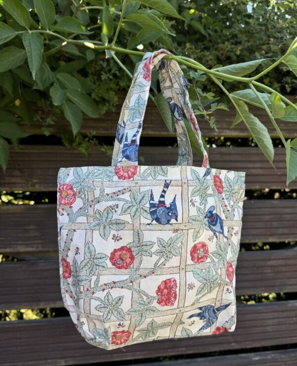 William Morris Trellis Small Cotton Tote Bag