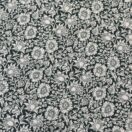 William Morris Mallow Forest Green Heavy Weight Cotton Floral Fabric By The Half Metre