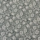 William Morris Mallow Forest Green Heavy Weight Cotton Floral Fabric By The Half Metre