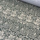 William Morris Brother Rabbit Forest Green Heavy Floral Fabric By Half Metre