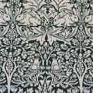 William Morris Brother Rabbit Forest Green Heavy Floral Fabric By Half Metre