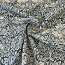 William Morris Brother Rabbit Forest Green Heavy Floral Fabric By Half Metre