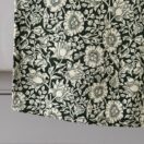 William Morris Mallow Forest Green Cotton Floral Tea Towel