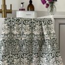 William Morris Forest Green Brother Rabbit Cotton Floral Tea Towel