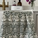 William Morris Forest Green Brother Rabbit Cotton Floral Tea Towel