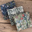 William Morris fabric almost fat quarter bundle- cotton fabric, perfect for quilting and crafts bundle 4