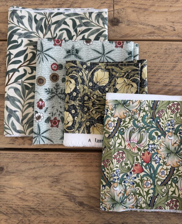 William Morris fabric bundle- cotton fabric, perfect for quilting and crafts bundle 8B