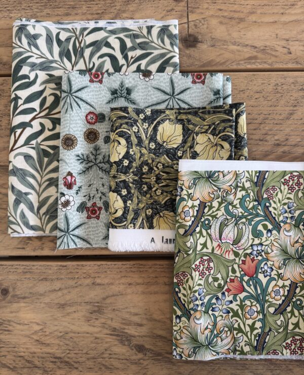 William Morris fabric bundle- cotton fabric, perfect for quilting and crafts bundle 8B