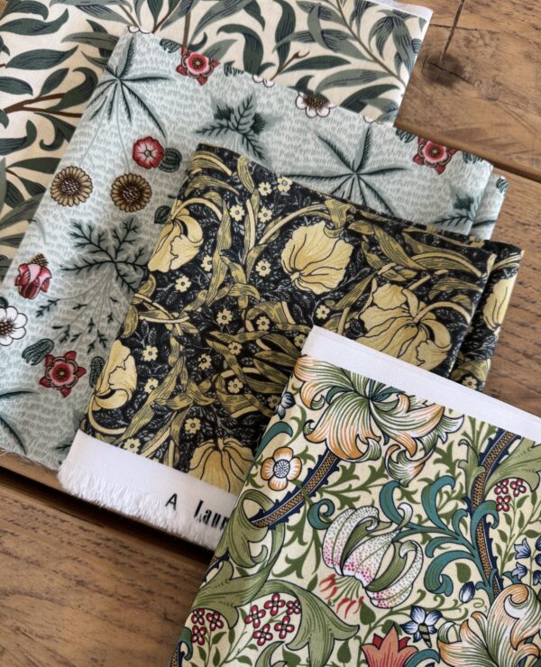 William Morris fabric bundle- cotton fabric, perfect for quilting and crafts bundle 8B