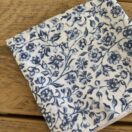 Fabric Remnant 148 x 36cm William Morris Merton Blue Cotton Fabric