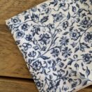 Fabric Remnant 148 x 36cm William Morris Merton Blue Cotton Fabric