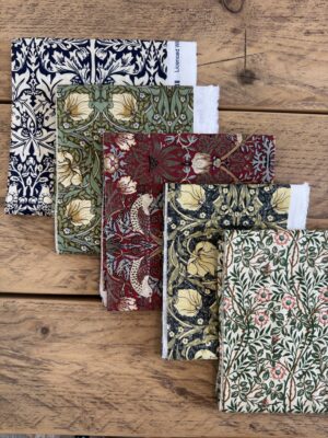 William Morris fabric bundle- cotton fabric, perfect for quilting and crafts bundle 8A